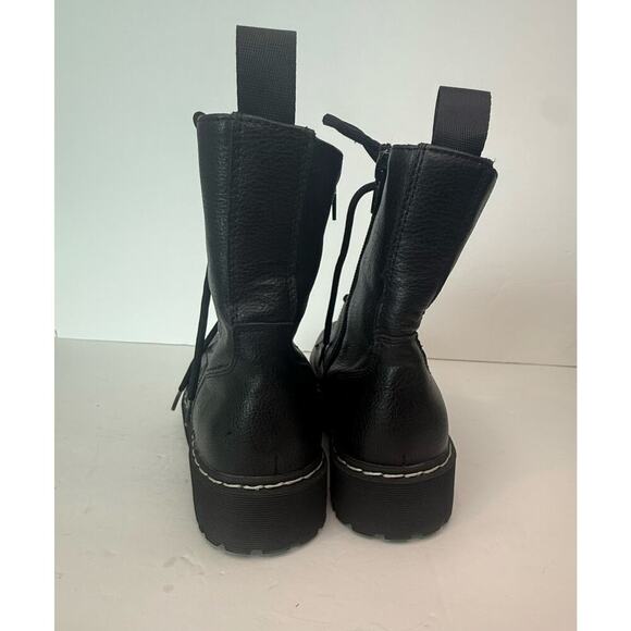 Unionbay Women’s Combat Size 8 Chunky Side Zip Boot Grunge Goth Look - Picture 3 of 7